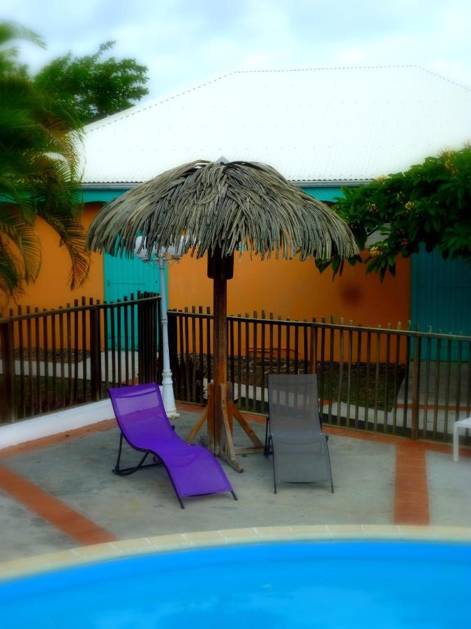 Bungalow La Papaye Bleue Residence Acces Piscine & Plage Saint-Francois  Zewnętrze zdjęcie
