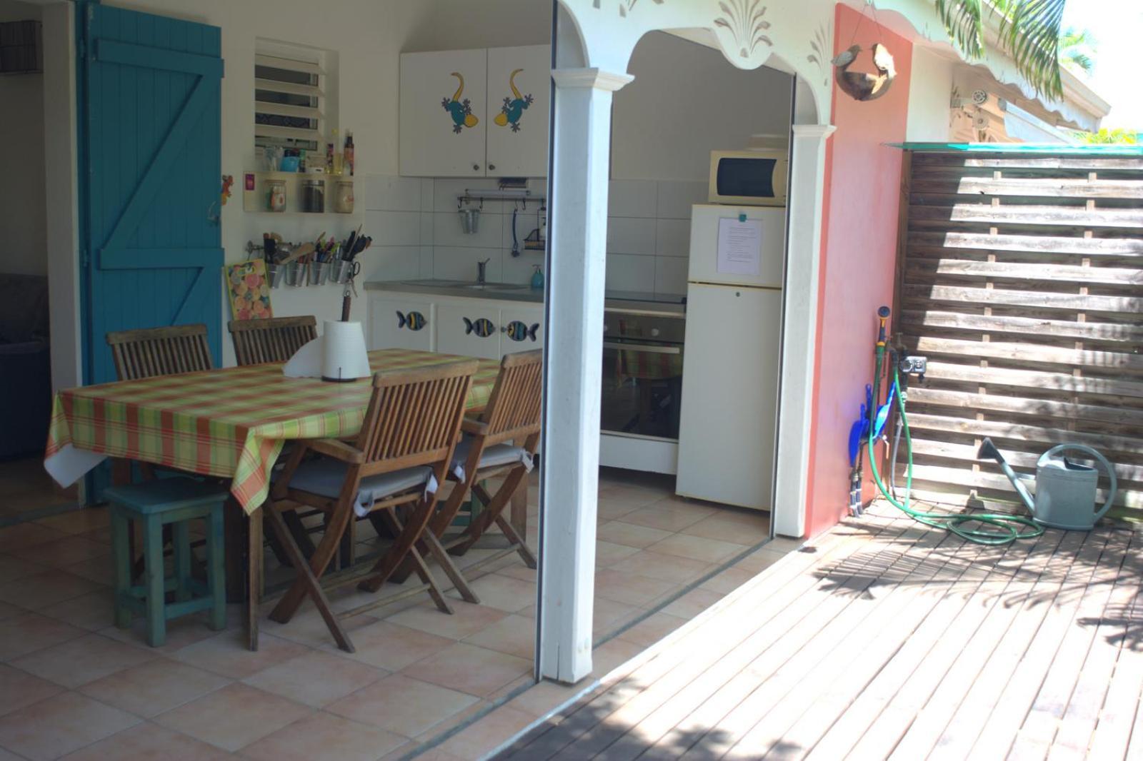 Bungalow La Papaye Bleue Residence Acces Piscine & Plage Saint-Francois  Zewnętrze zdjęcie