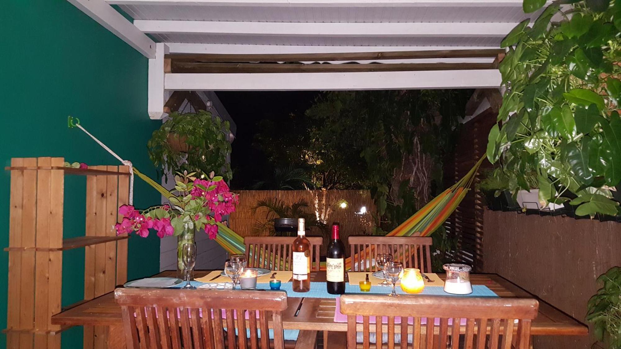 Bungalow La Papaye Bleue Residence Acces Piscine & Plage Saint-Francois  Zewnętrze zdjęcie